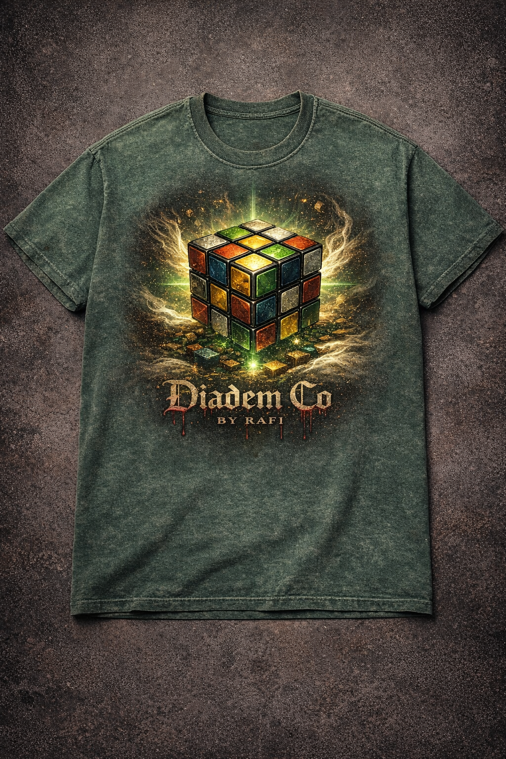 Rubix cube Diadem Co By Rafi Short sleeve