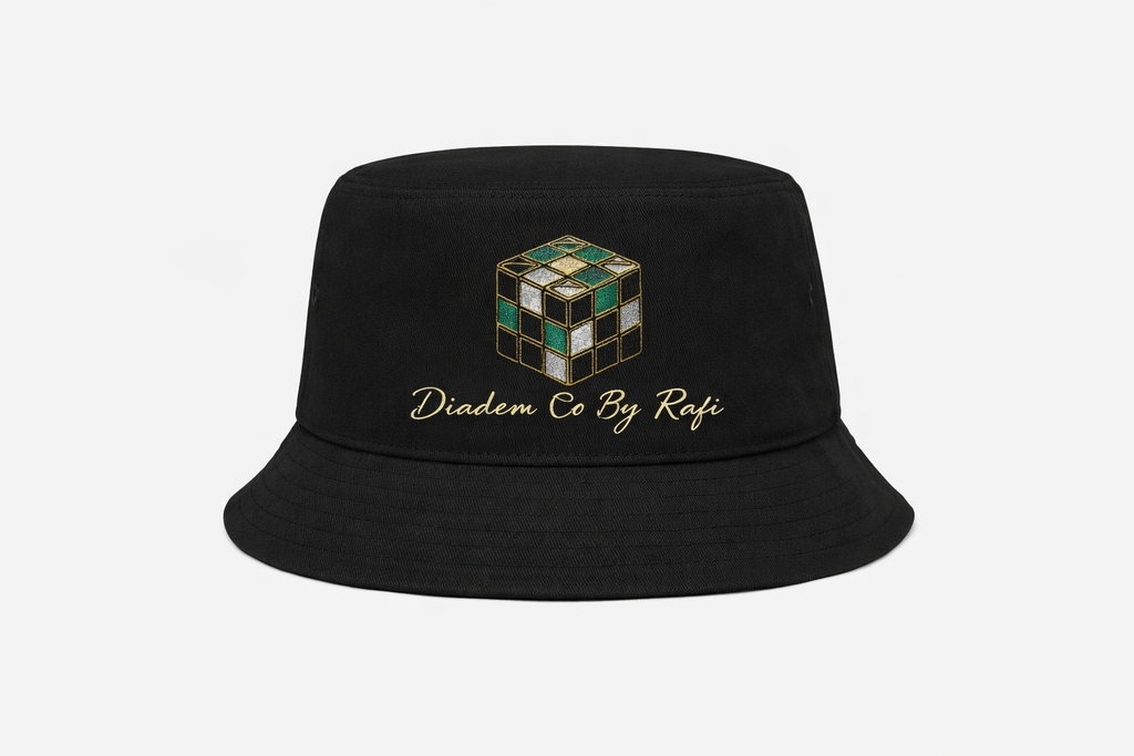 Flexfit 5003Precision-embroidered Diadem mark on premium bucket hat. Designed with intention — built for everyday wear. Clean, structured, and quietly bold.