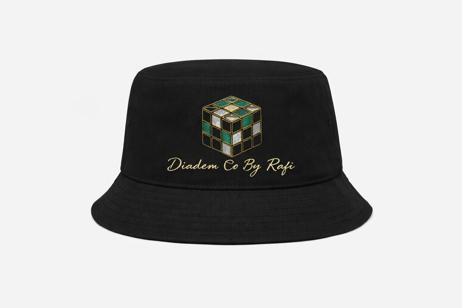 Flexfit 5003Precision-embroidered Diadem mark on premium bucket hat. Designed with intention — built for everyday wear. Clean, structured, and quietly bold.