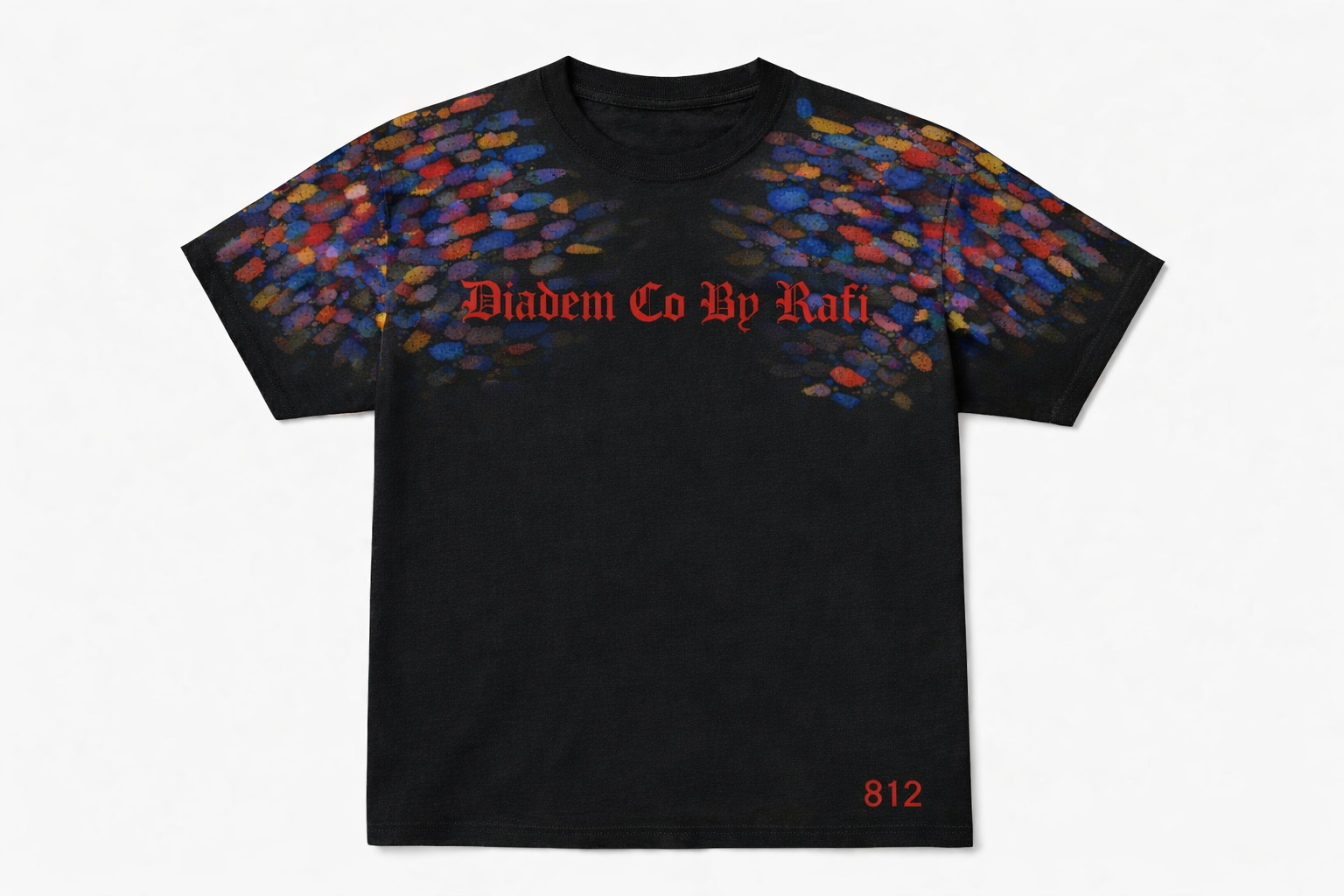 High yellow Multi color men top Diadem Co By Rafi summer wear. Also in black and red letters. 812 numerology numbers meaningUnisex Garment-Dyed Heavyweight T-Shirt | Comfort Colors 1717