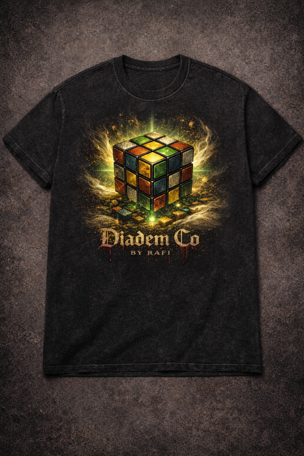 Rubix cube Diadem Co By Rafi Short sleeve