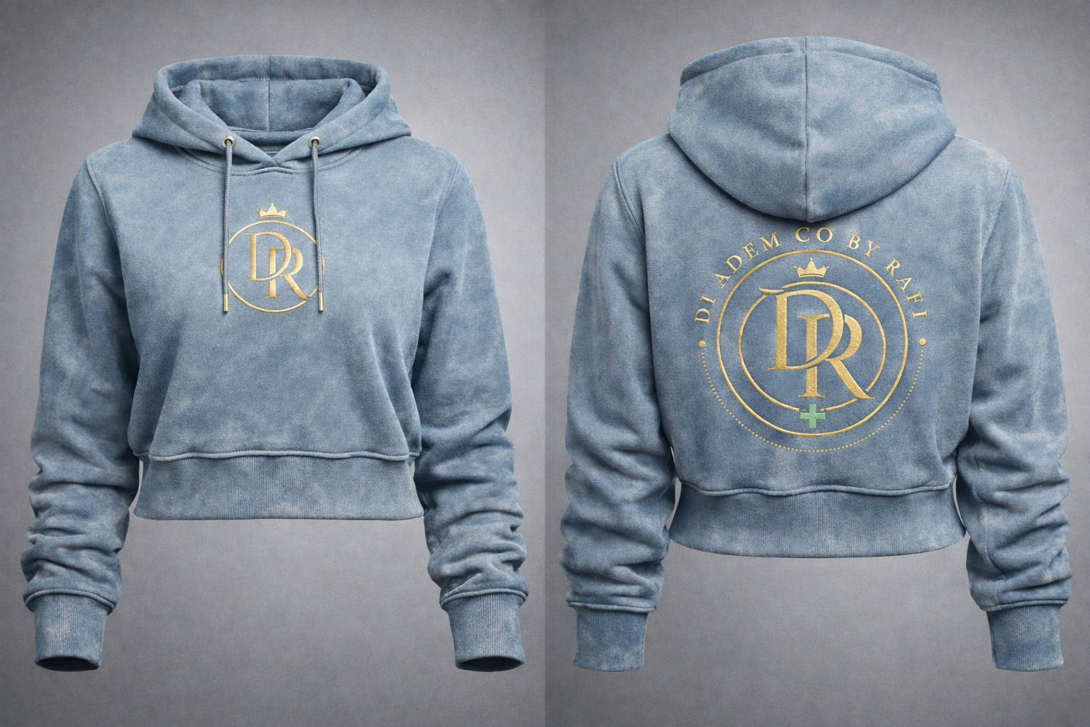 Embroidered Diadem Co By Rafi women jogging hoodie with custom Diadem Co By Rafi design