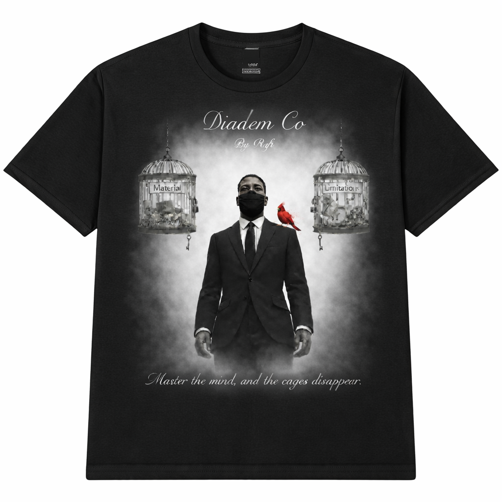 Diadem Co By Rafi (uncage the mind) tshirts menUnisex Garment-Dyed Heavyweight T-Shirt | Comfort Colors 1717 black shirt chose from a variety of colors