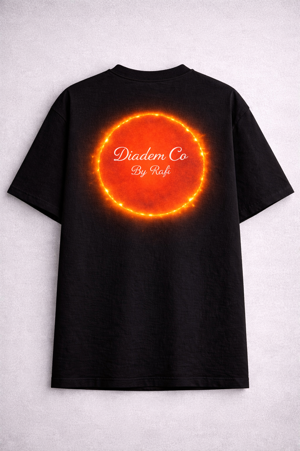 Short sleeve Diadem Co By Rafi (Highest thoughts) tee in black grey and whiteUnisex Garment-Dyed Heavyweight T-Shirt | Comfort Colors 1717.