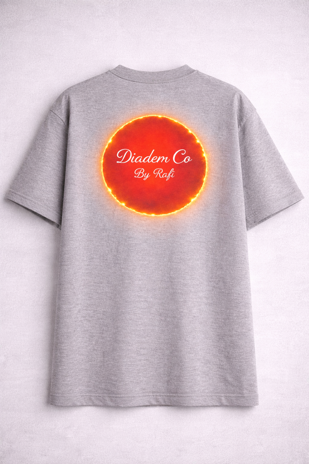 Short sleeve Diadem Co By Rafi (Highest thoughts) tee in black grey and whiteUnisex Garment-Dyed Heavyweight T-Shirt | Comfort Colors 1717.