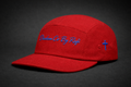 5panel YuPpoong 7005 hats with Diadem Co By Rafi logo and neon green or gold cross on the side in various colors
