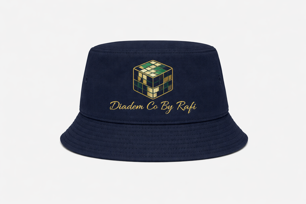 Flexfit 5003Precision-embroidered Diadem mark on premium bucket hat. Designed with intention — built for everyday wear. Clean, structured, and quietly bold.