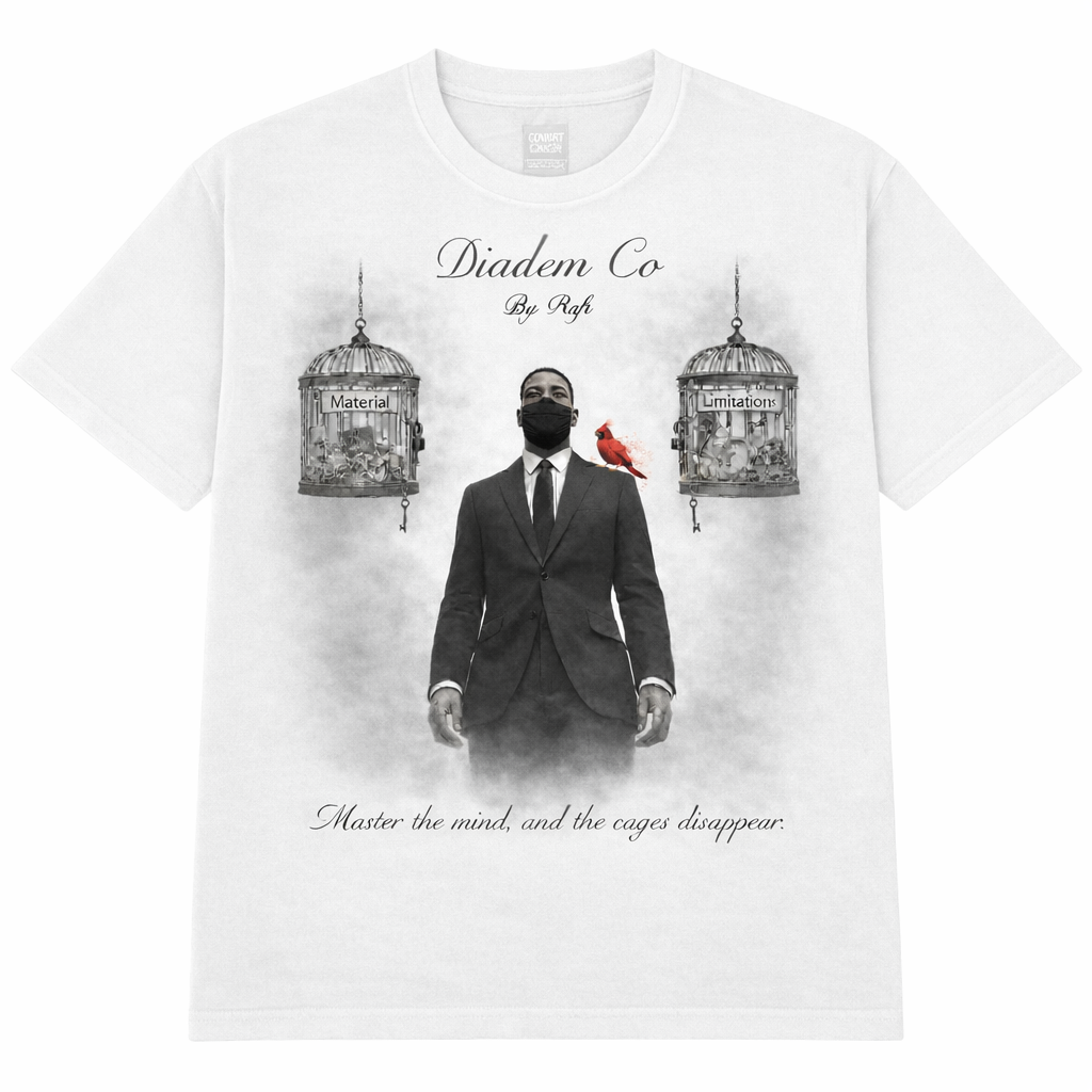 Diadem Co By Rafi (uncage the mind) tshirts menUnisex Garment-Dyed Heavyweight T-Shirt | Comfort Colors 1717 black shirt chose from a variety of colors